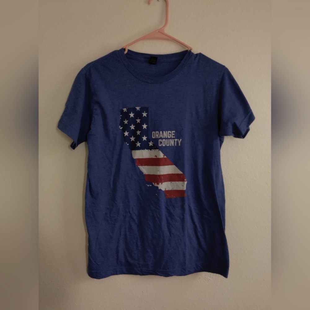 Boy's Small Tultex Orange County T-Shirt